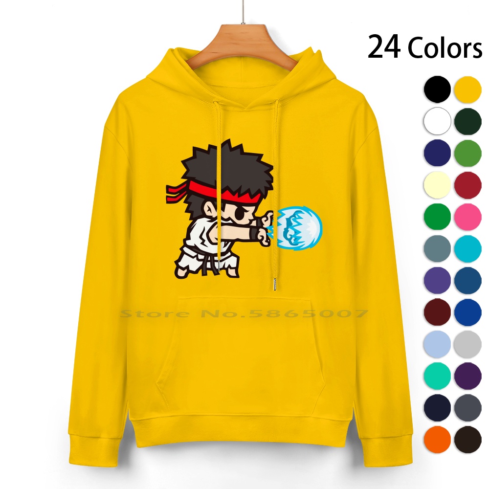 Hadoken Pure Cotton Hoodie Swe - Arcade Vegas review and price