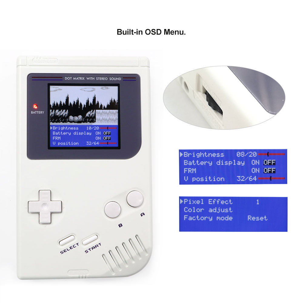 HISPEEDIDO GB DMG IPS Screen K - Lcd Screen Arcade review and price