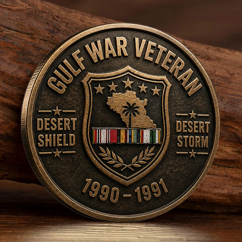 Desert Shield Desert Storm Gul - Token Coin Mechanism review and price