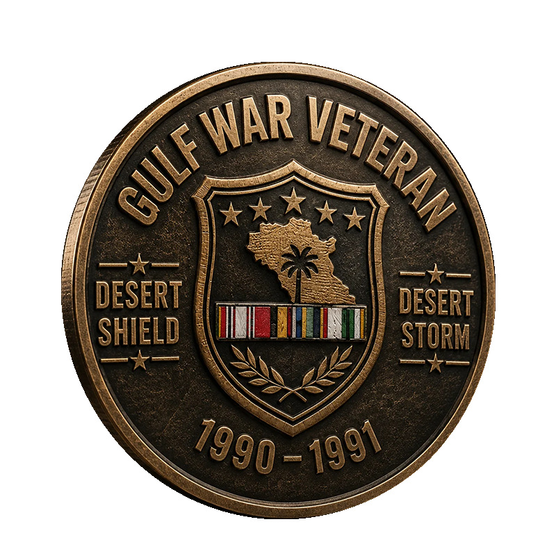 Desert Shield Desert Storm Gul - Token Coin Mechanism review and price